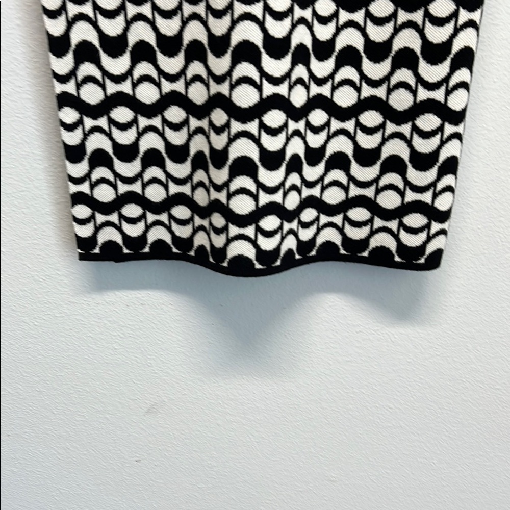✨House of Harlow 1960 Black and White Geometric Sheath Dress 👗 - Picture 10 of 13